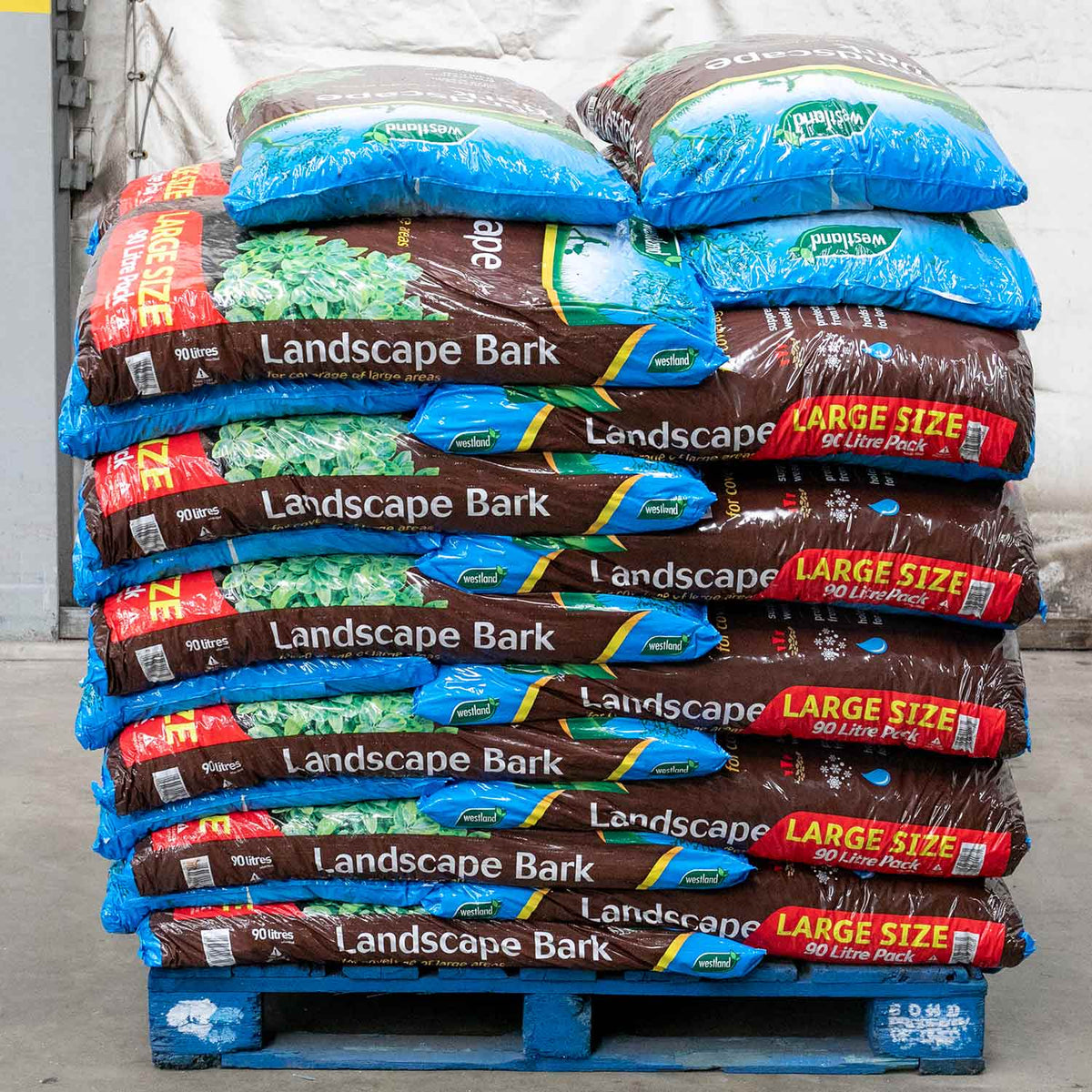 Buy Bed & Border Chipped Bark Pallet Online marshalls garden