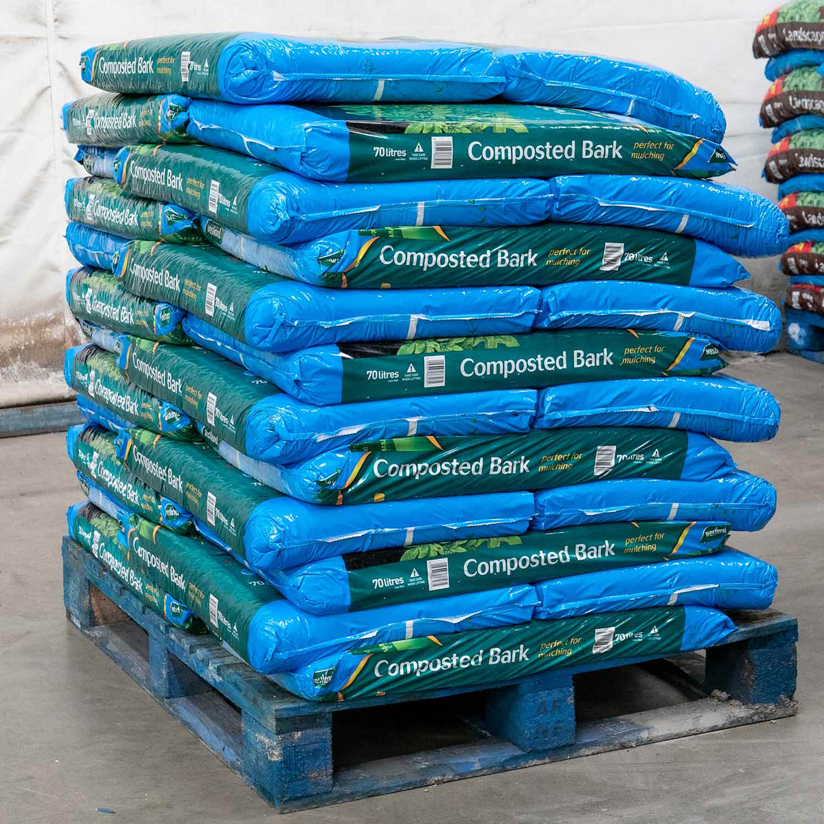 Buy Composted Bark Full Pallet Online Marshalls Marshalls Garden