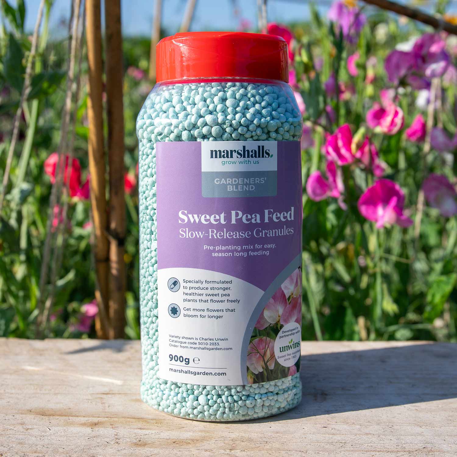 pea plant fertilizer Concentrated Slow Release Sweet Pea Feed Granules