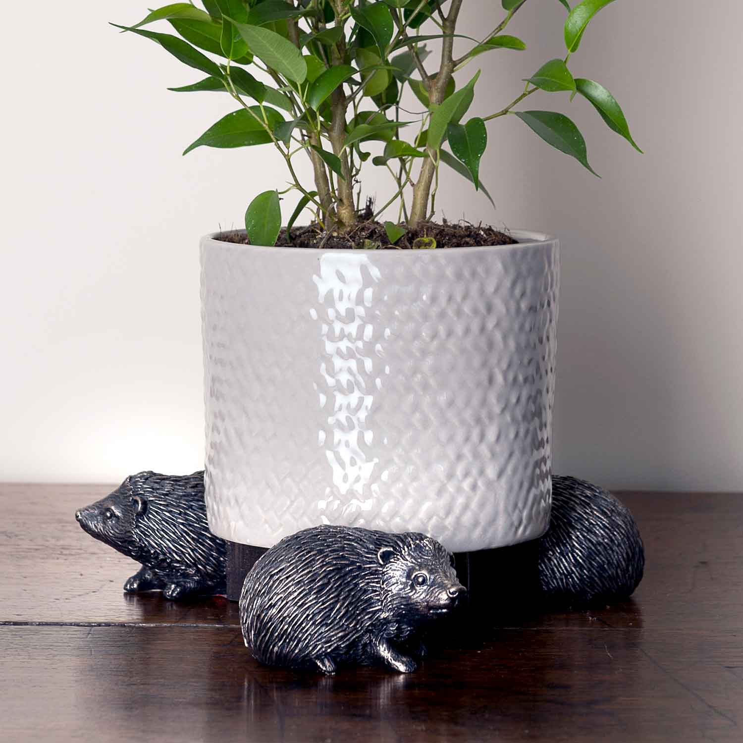 potty feet plant pot feet Hedgehog Decorative Potty Feet - 3 Pack
