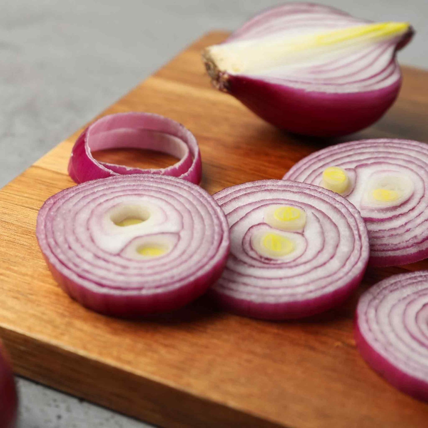 Chopped red onion