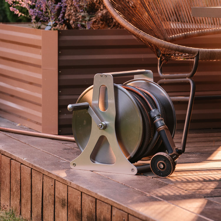 Kent & Stowe The Metal Hose Reel Set 30m