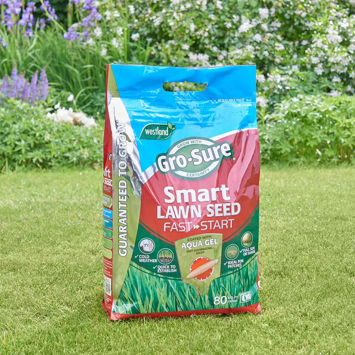 GroSure Smart Lawn Seed Fast Start 80sqm Buy Lawn Seed Online Lawn