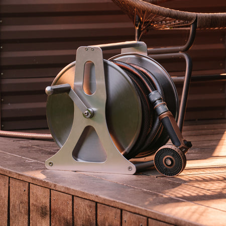 Kent & Stowe The Metal Hose Reel Set 30m