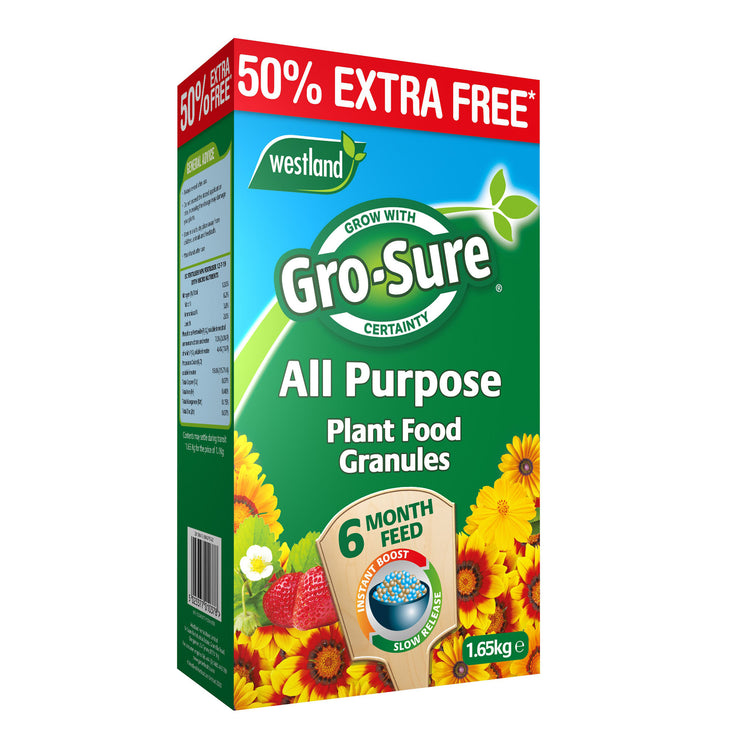 Gro-Sure All Purpose Plant Food 1.1kg plus 50% Extra Free