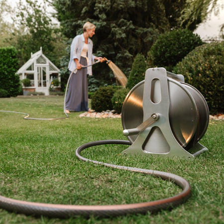 Kent & Stowe The Metal Hose Reel Set 30m