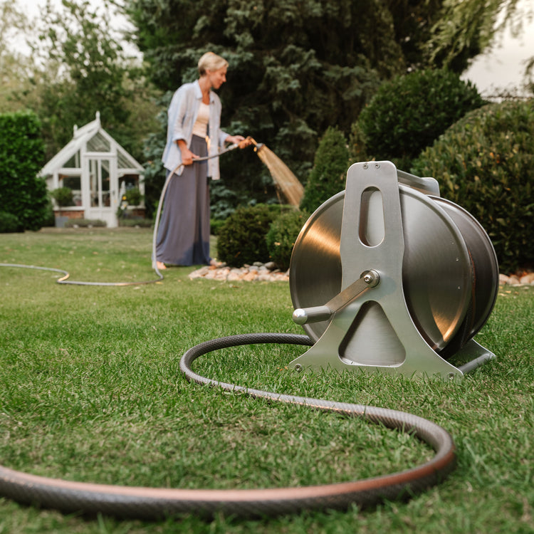 Kent & Stowe The Metal Hose Reel Set 30m