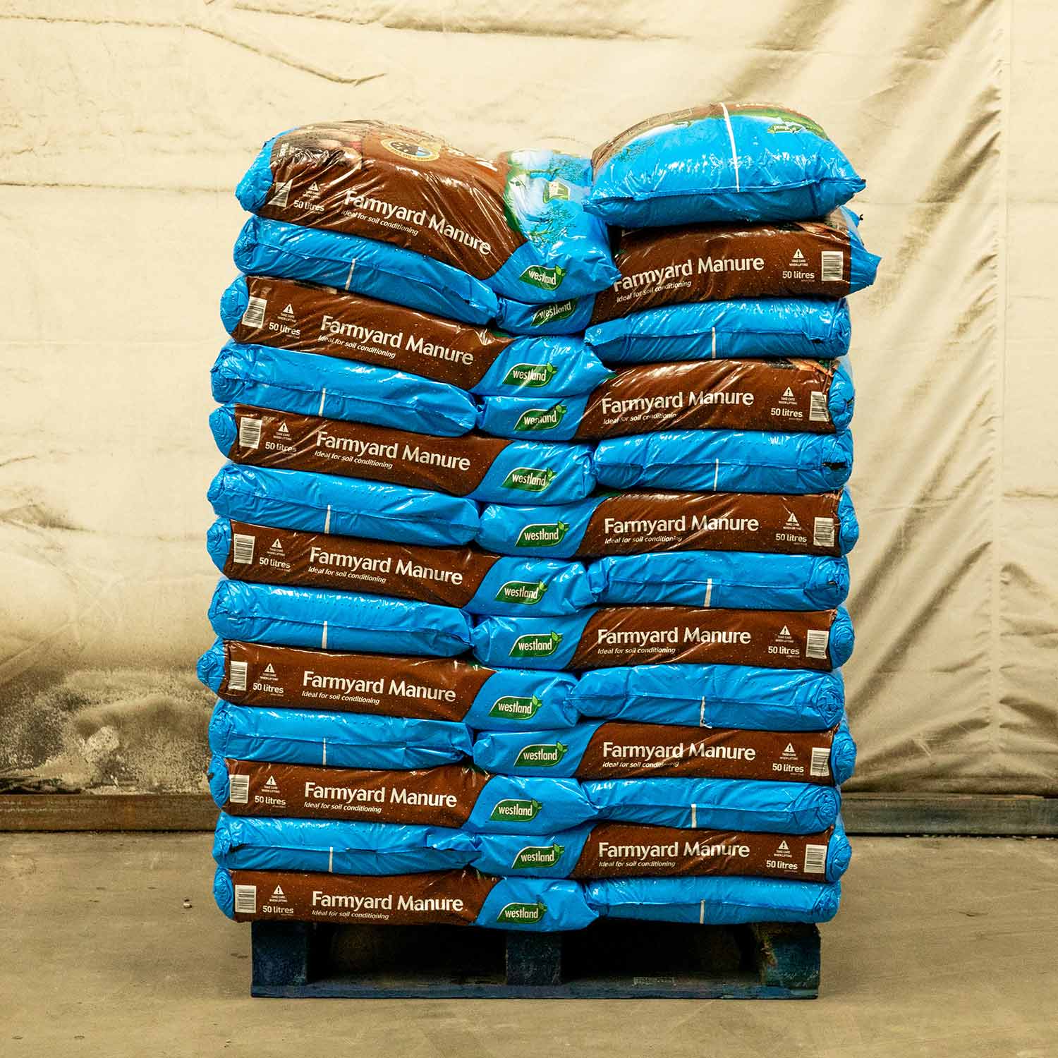 Buy Westland 50L Farmyard Manure Full Pallet Online | Marshalls Garden ...