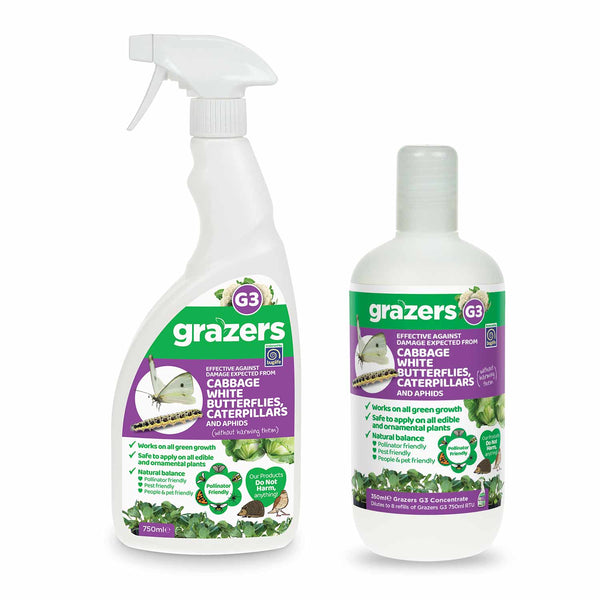 Grazers G3 Cabbage White Butterflies & Caterpillar Repellent