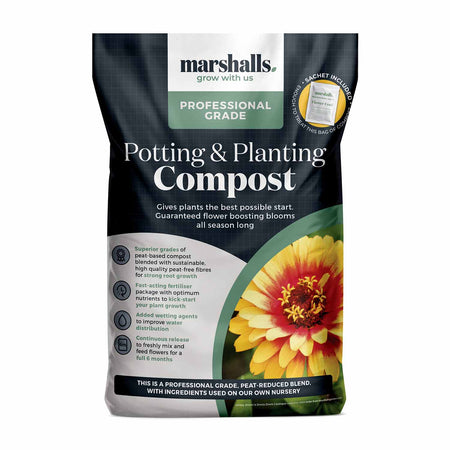 Marshalls Garden Potting and Planting Compost with Feed