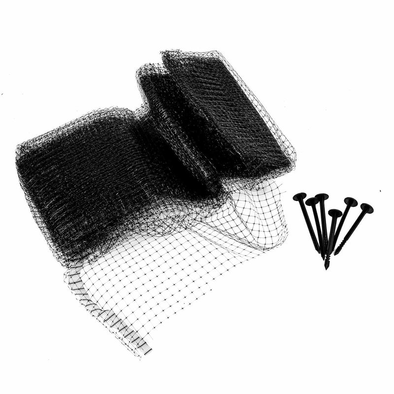 Black Plastic Mesh Netting