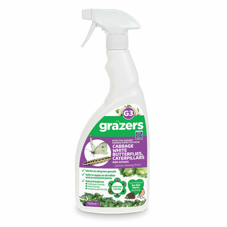 Grazers G3 Cabbage White Butterflies & Caterpillar Repellent