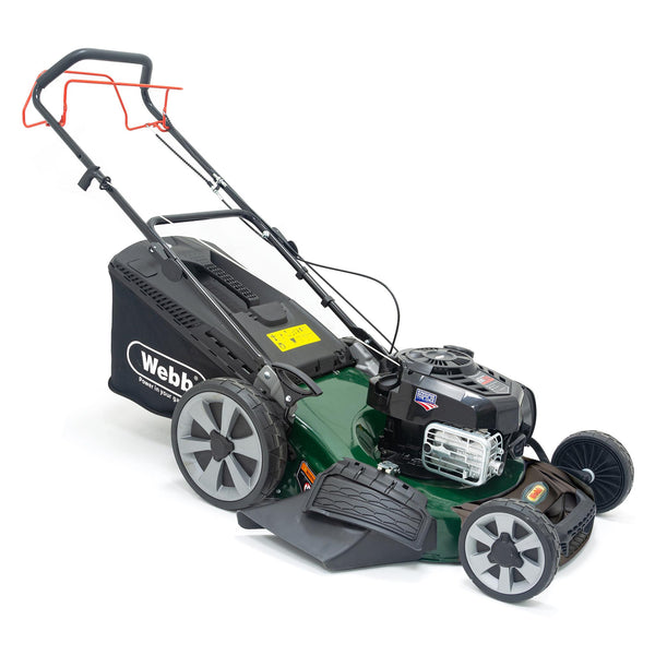 Webb Supreme Self Prop High Wheel Petrol Rotary Lawnmower
