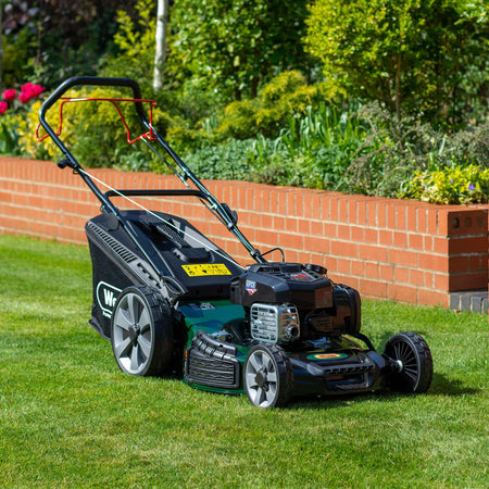 Webb Supreme Self Prop High Wheel Petrol Rotary Lawnmower