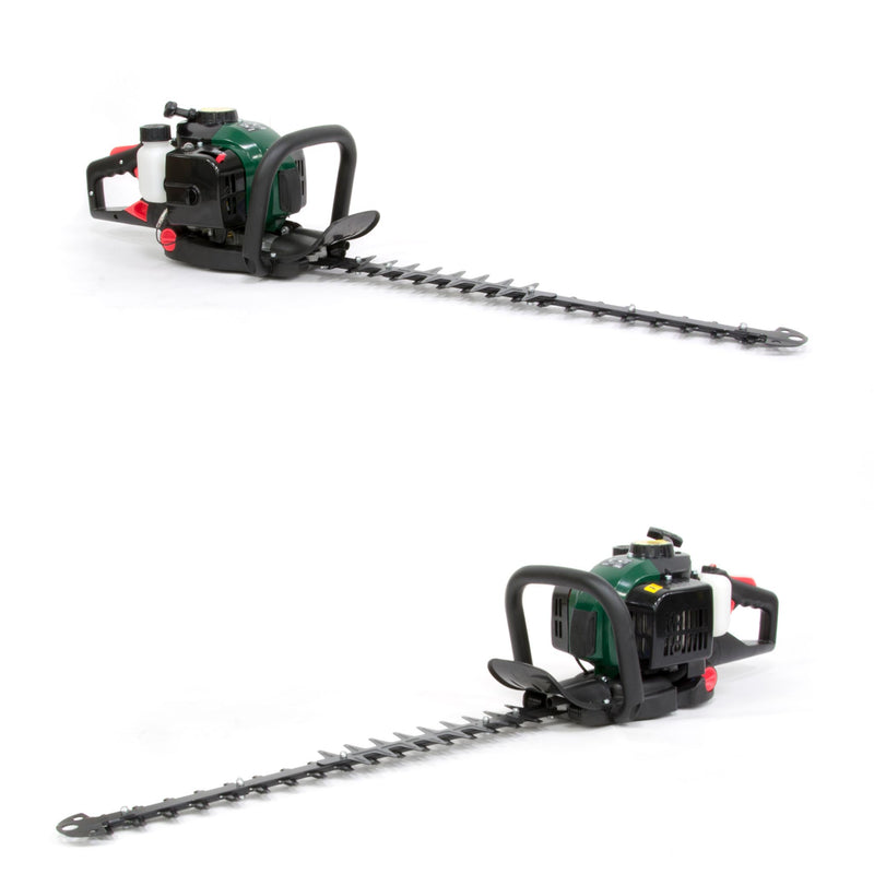 Webb 26cc 58cm Petrol Double Sided Hedge Trimmer