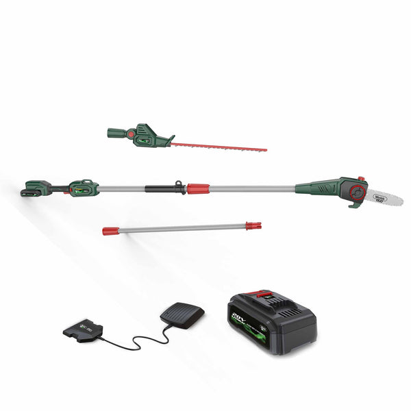 Webb Eco 20V 50cm Cordless Long Reach Hedge Trimmer & Pruner