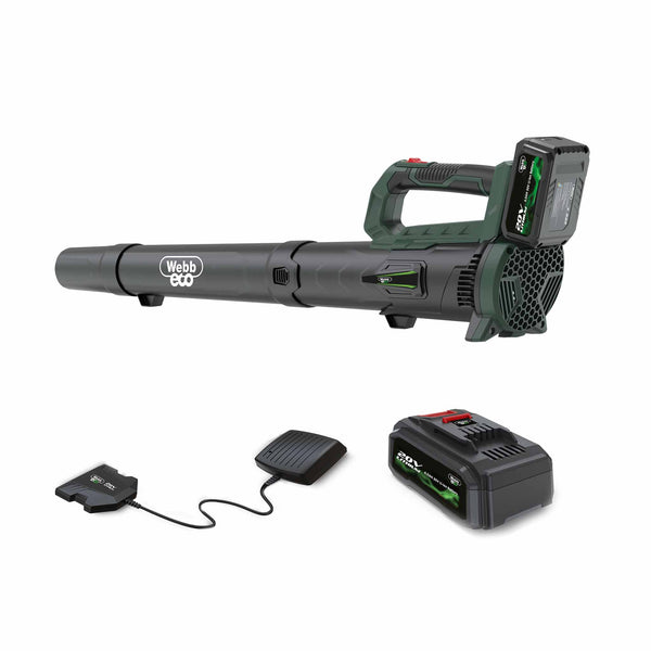 Webb Eco 20v 160mph Cordless Axial Blower with 4Ah Battery & Charger
