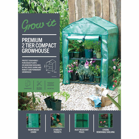 Grow it 2 Tier Compact Growhouse