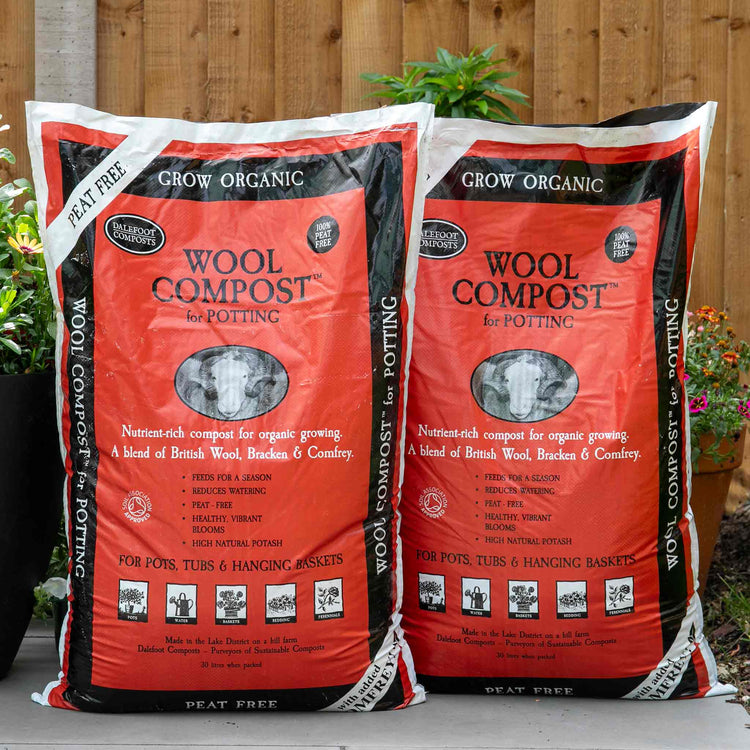 Dalefoot Wool Compost for Potting 30L