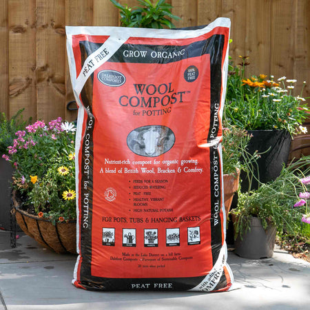 Dalefoot Wool Compost for Potting 30L