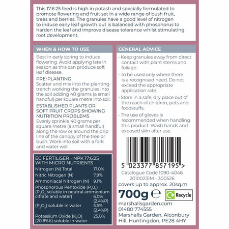 Concentrated Slow Release Soft Fruit Feed Granules
