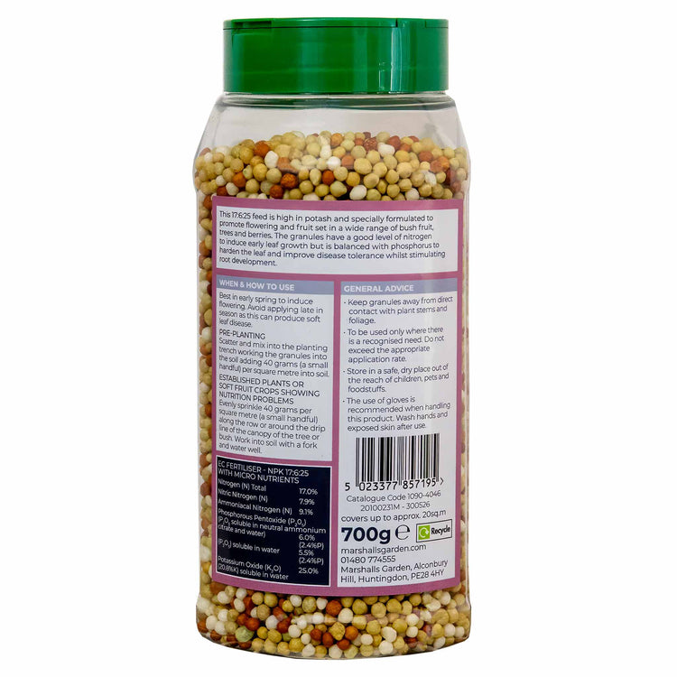 Concentrated Slow Release Soft Fruit Feed Granules