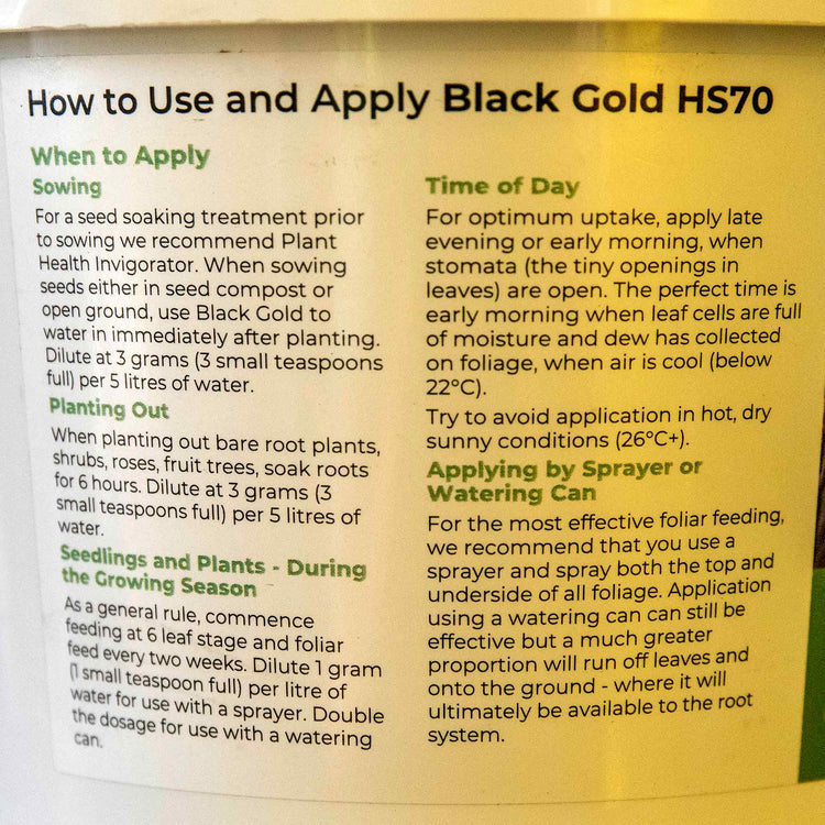 Bio-Gro Black Gold Fertiliser 400g