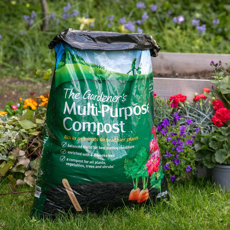 Westland New Horizon Compost Universale Senza Torba E Biologico - 10 Litri - Per Piante, Ortaggi E Piantine