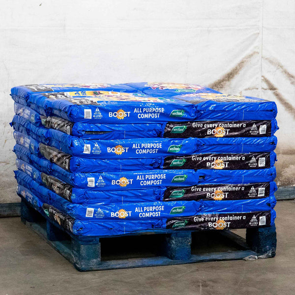 Boost All Purpose Peat Free Compost 46L - Half Palllet x 40