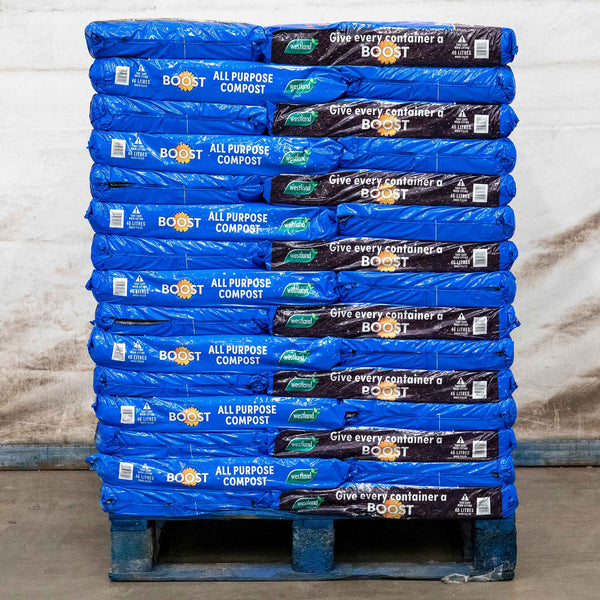 Boost All Purpose Peat Free Compost 46L - Full Pallet x 75