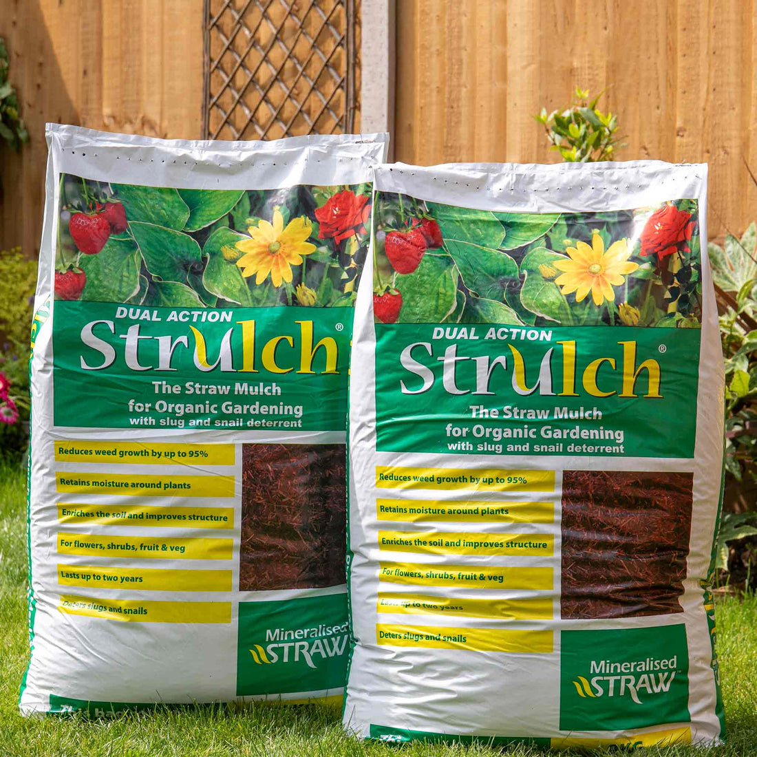 Strulch Organic Wheat Straw Mulch | Marshalls Garden