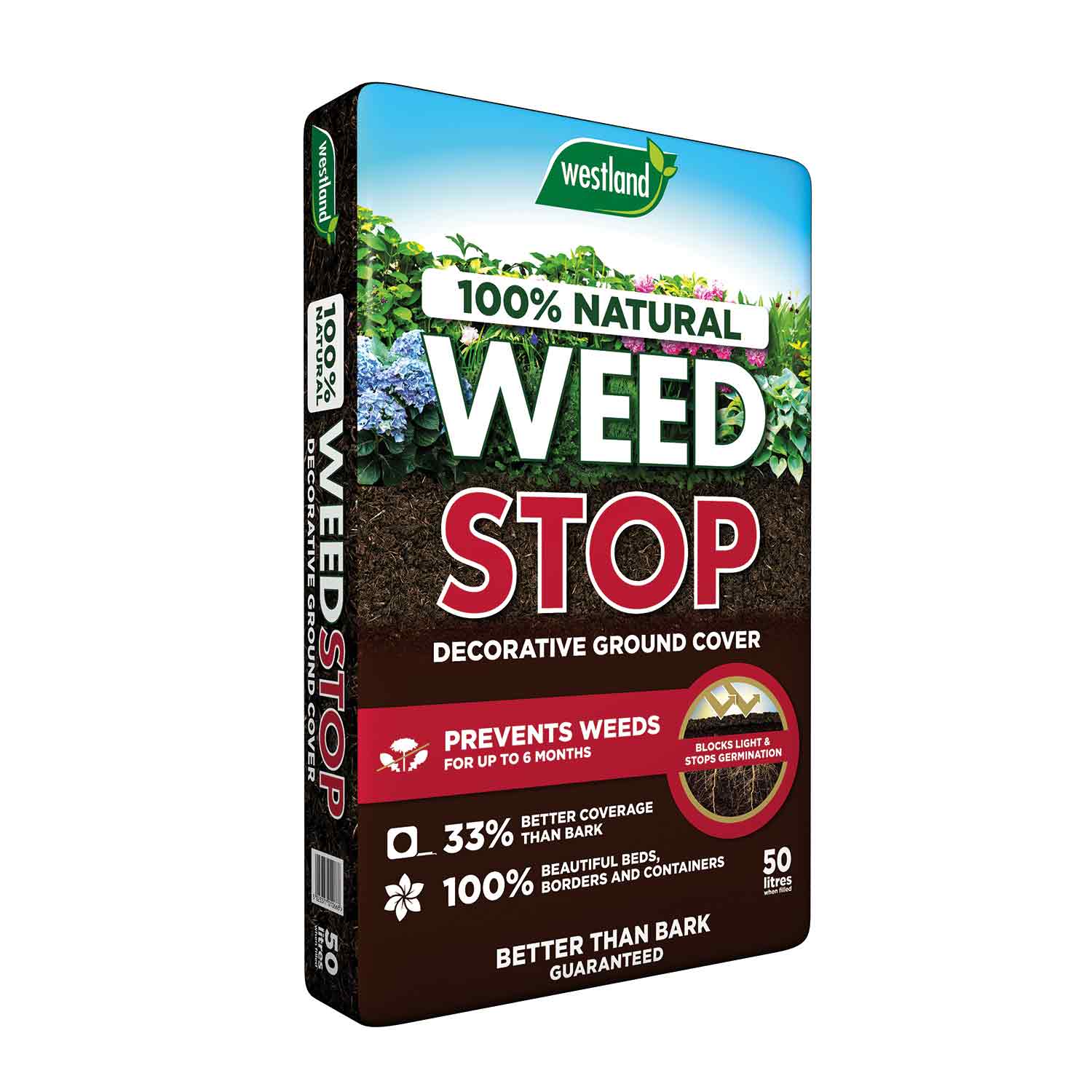 Westland 50L Weed Stop Decorative Ground Cover Weed Stop Decorative