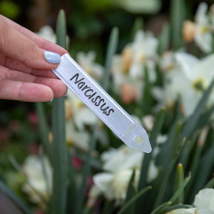 4in Aluminium Labels & Black Marker Pen