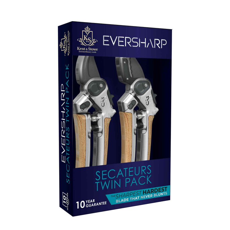 Kent & Stowe Eversharp ™ Premium Secateurs Duo Gift Set