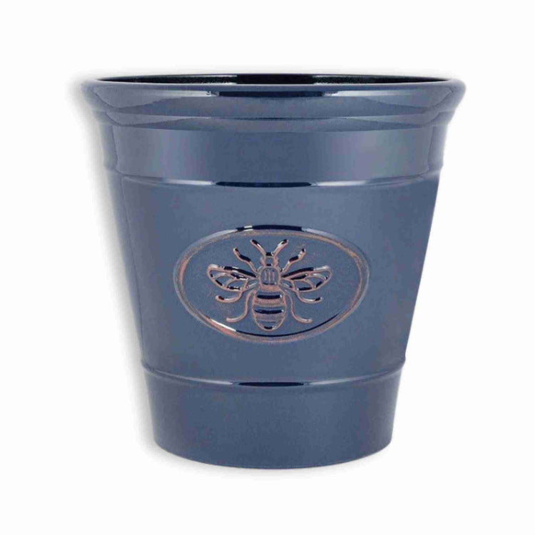 Bee Planter in Dark Blue 30cm