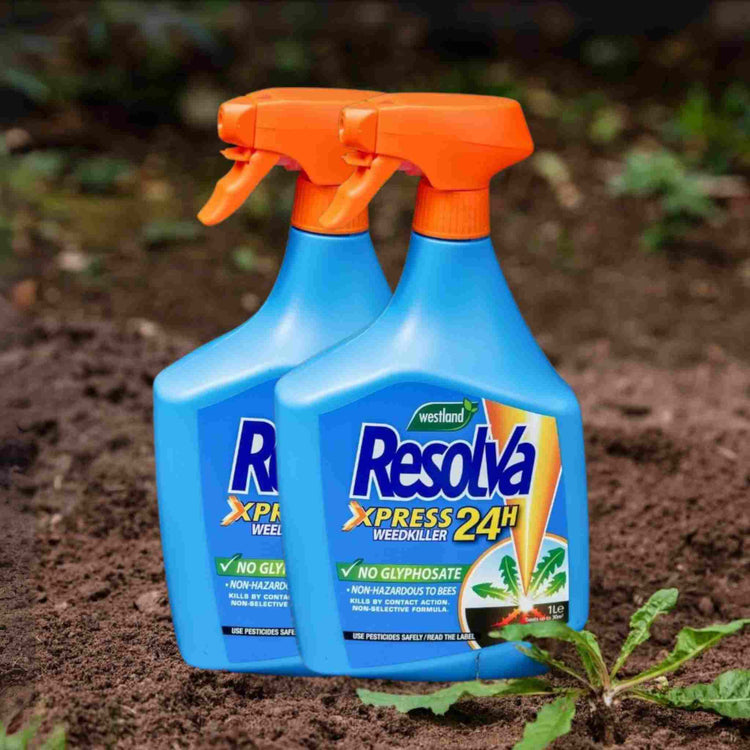 Resolva Xpress 24hr Weedkiller - 2 x 1L