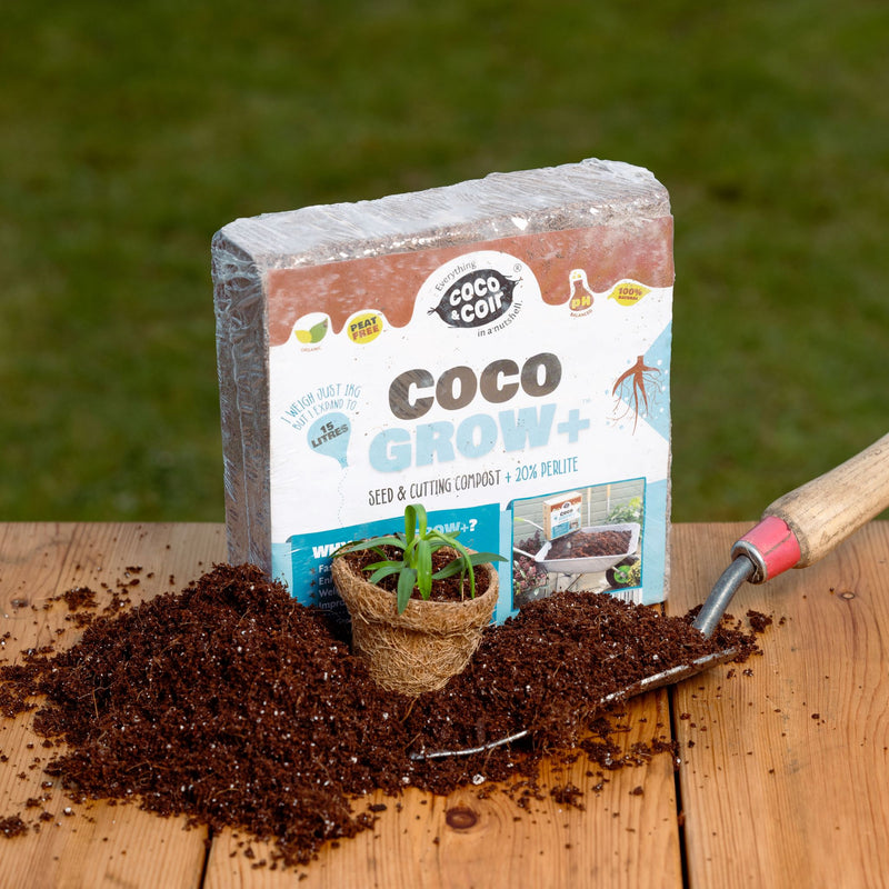 Coco Grow Plus Seed Cutting Compost with Perlite