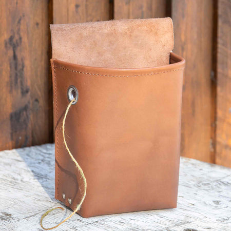 Heritage Leather String Pouch
