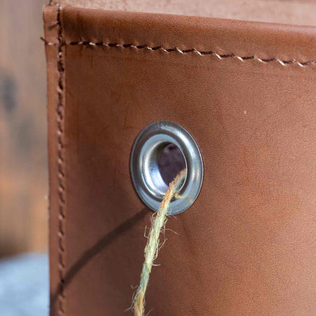 Heritage Leather String Pouch