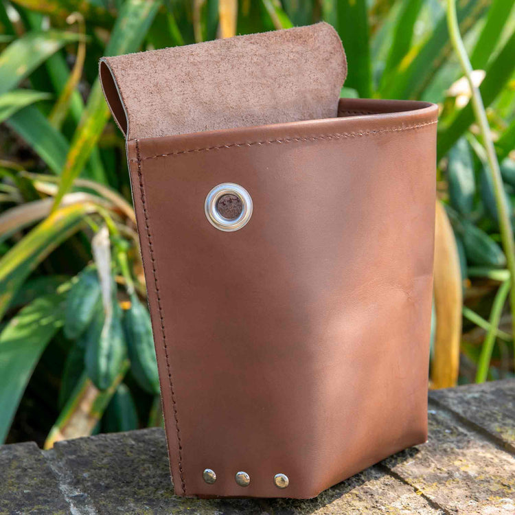 Heritage Leather String Pouch