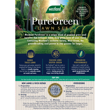 Westland PureGeen Lawn Seed