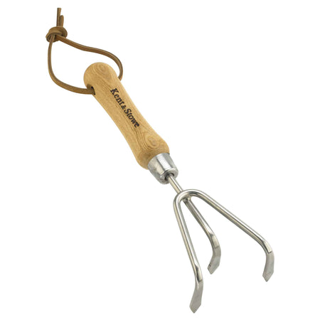 Kent & Stowe Stainless Steel 3 Prong Hand Cultivator