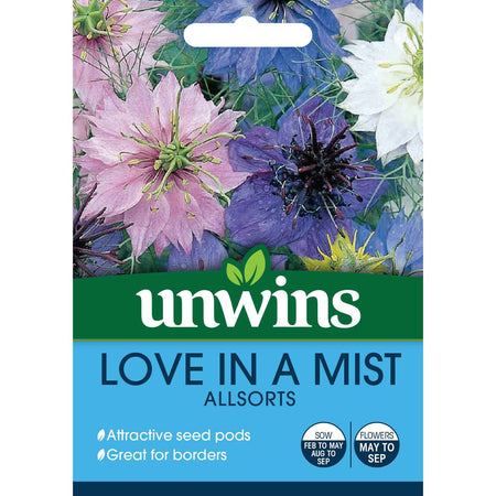 Unwins Pollinator Flower Seed Collection – 5 Varieties