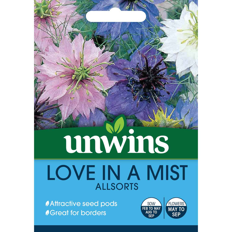 Unwins Pollinator Flower Seed Collection – 5 Varieties