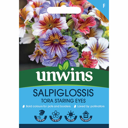 Salpiglossis Sinuata Seeds 'Tora Staring Eyes'