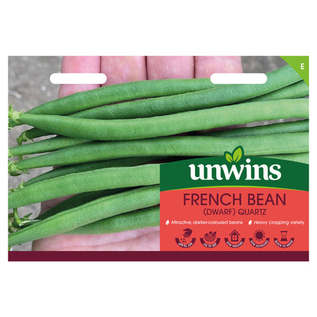 Dwarf French Bean Seeds 'Quartz'