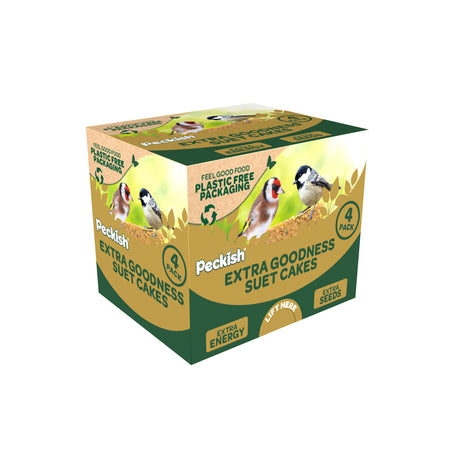 Peckish Extra Goodness Suet Cakes 4 Pack