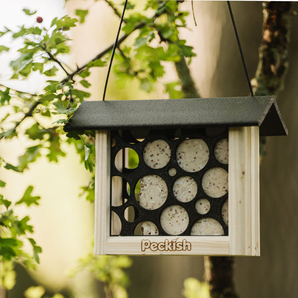 Peckish Woodland Feast Suet Cake Feeder