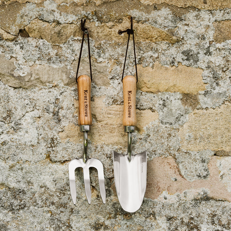 garden trowel and fork Kent & Stowe Garden Life Hand Fork & Trowel Set