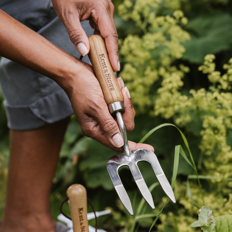 Kent & Stowe Garden Life Stainless Steel Hand Fork